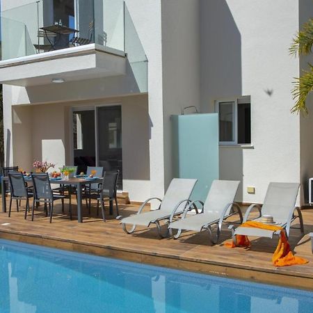 Tsokkos Family Villa - Pool Garden 2' Walk To Beach Protaras Zewnętrze zdjęcie