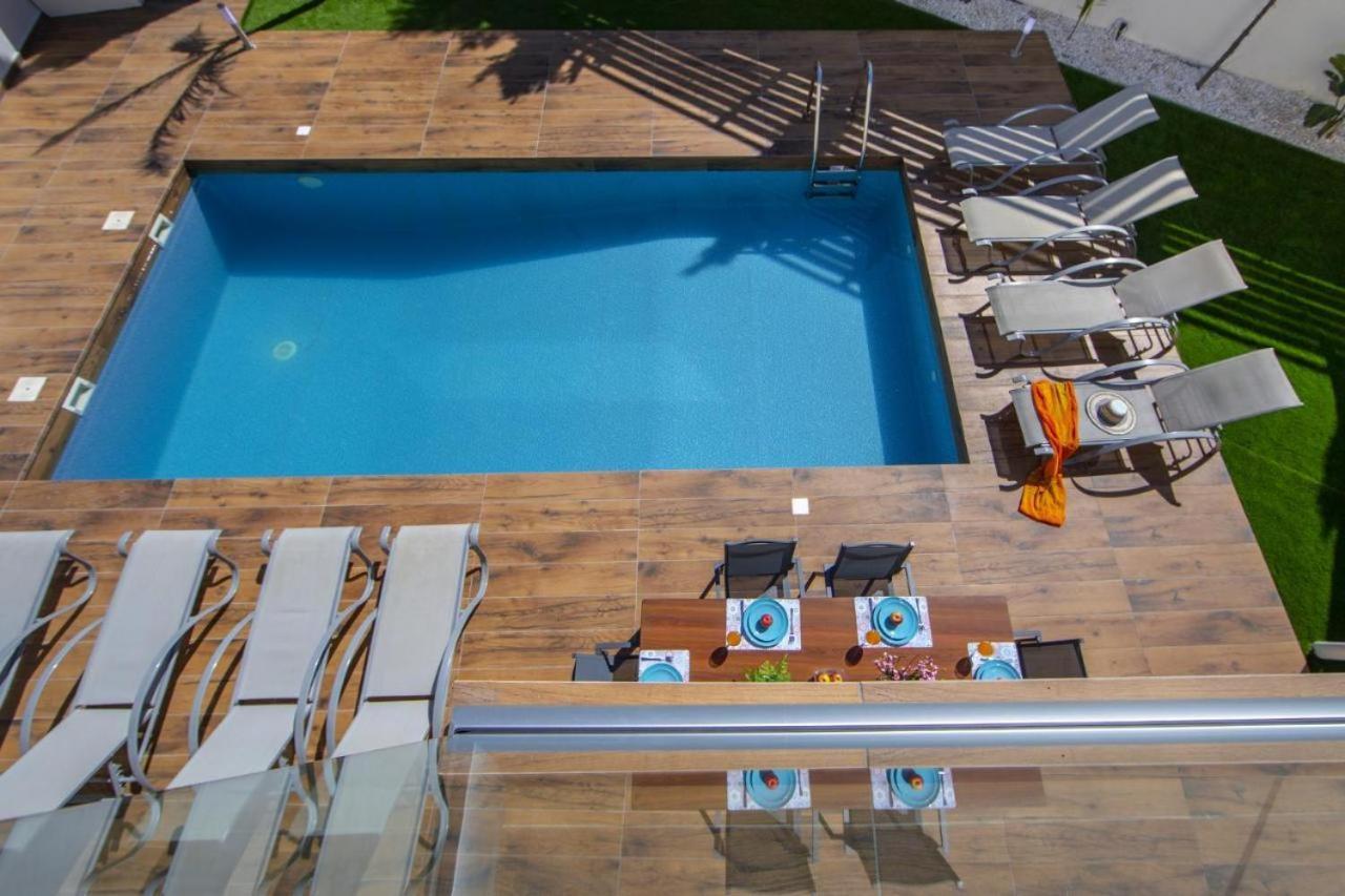 Tsokkos Family Villa - Pool Garden 2' Walk To Beach Protaras Zewnętrze zdjęcie